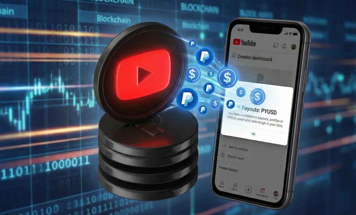 Το YouTube πληρώνει πλέον σε STABLECOINS!