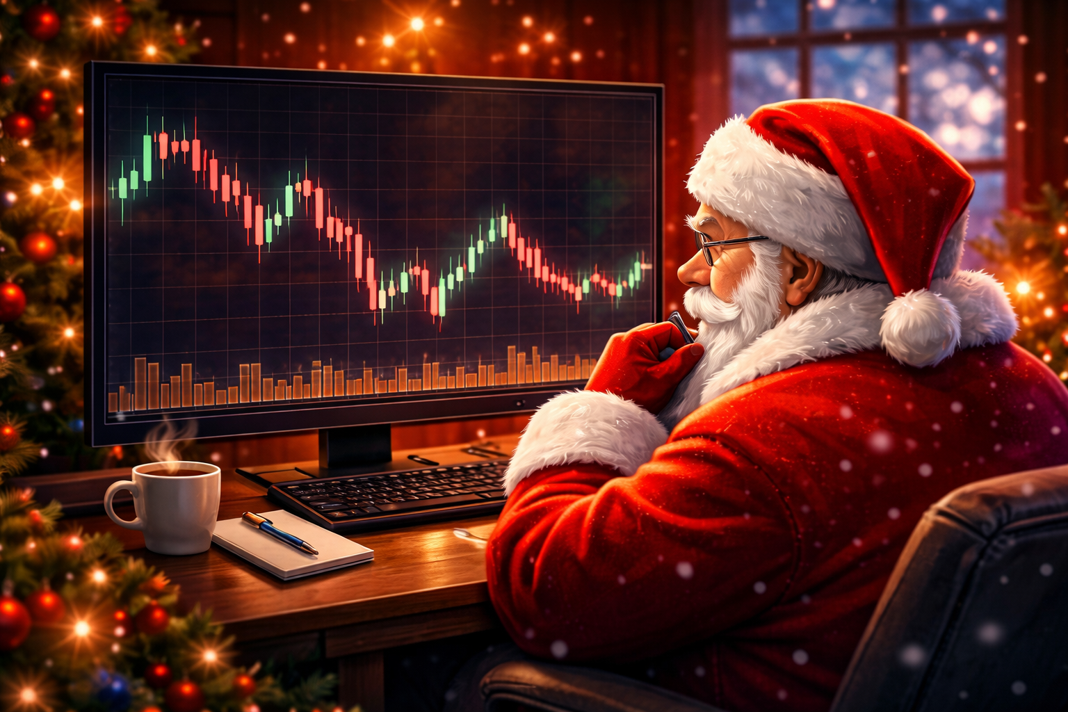 Χριστούγεννα στα crypto με χαμηλή ρευστότητα, thin order books και αυξημένο slippage