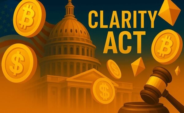 Απόσπασμα από το market structure draft του Clarity Act που ορίζει ότι τα network tokens αντιμετωπίζονται ως non-securities για τους ομοσπονδιακούς νόμους περί securities στις ΗΠΑ