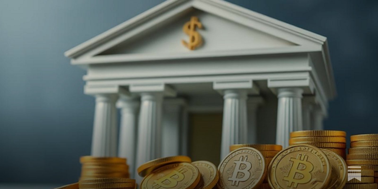 Τράπεζες μπροστά από γραφήματα Bitcoin και crypto αγοράς μετά από αλλαγές στη νομοθεσία