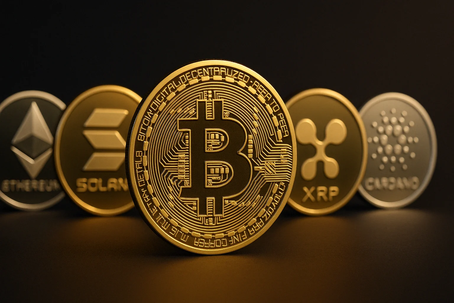 Bitcoin institutional flows decline in 2025 as Ethereum, Solana and XRP gain market share according to CoinShares data