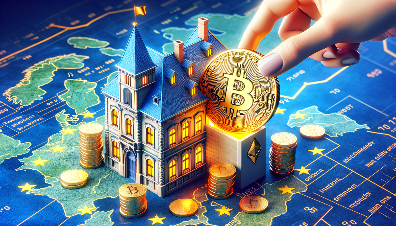 Wealthy investors using crypto and stablecoins to purchase real estate across Europe