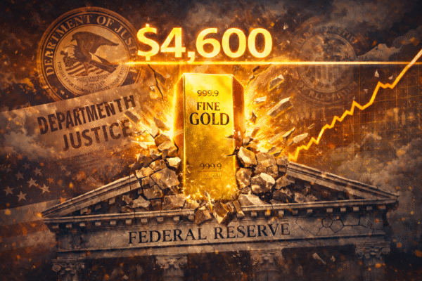 Χρυσός καταγράφει νέο ιστορικό υψηλό πάνω από τα 4.600 δολάρια ανά ουγγιά εν μέσω έντονης αβεβαιότητας στις παγκόσμιες αγορές