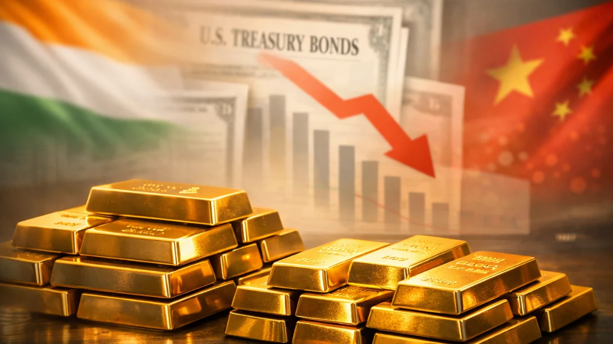 CHINA DUMPS U.S. BONDS, DOUBLES DOWN ON GOLD