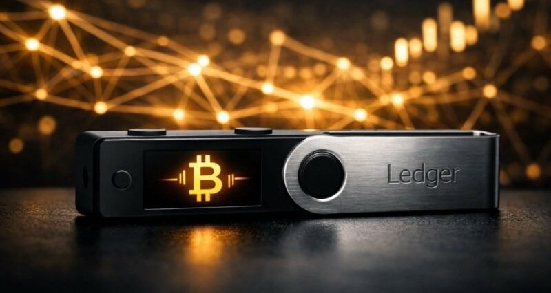 Ledger hardware wallet with Bitcoin yield feature, BTC staking via Lombard LBTC and Figment app, Bitcoin earning yield through self custody wallet