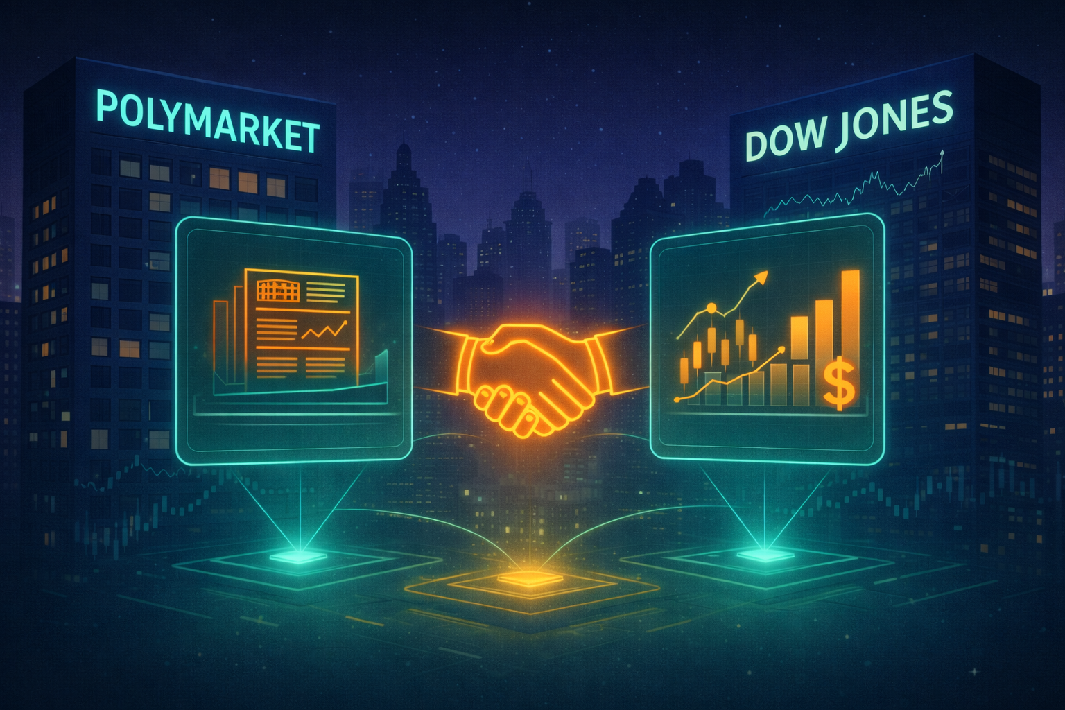 Wall Street Journal και Dow Jones ανακοινώνουν αποκλειστική συνεργασία με την Polymarket φέρνοντας real-time δεδομένα αγορών προβλέψεων και crypto market probabilities στα financial media