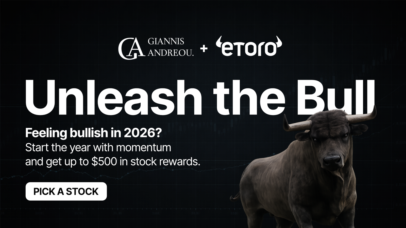 eToro stock reward έως 500 δολάρια, δωρεάν μετοχές για νέους χρήστες, επενδυτική προσφορά eToro, επιλογή μετοχής μέσα στην πλατφόρμα