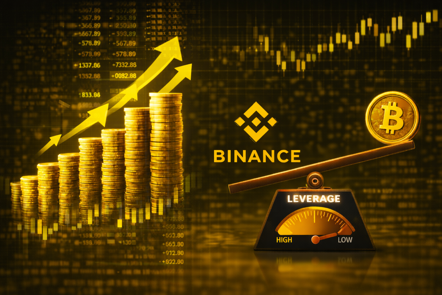 Bitcoin and crypto market analysis showing capital inflows on Binance while leverage remains low according to CoinGlass data