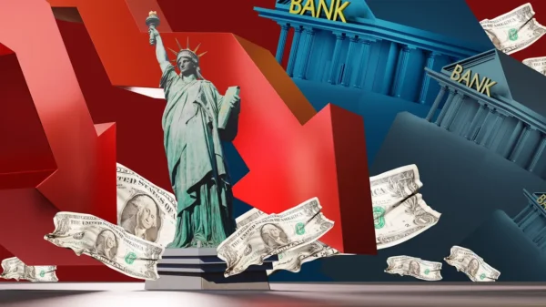 Γράφημα της FDIC που δείχνει τις μη πραγματοποιηθείσες ζημιές των αμερικανικών τραπεζών σε επενδυτικούς τίτλους από το 2006 έως το 2025, με κορύφωση άνω των 600 δισ. δολαρίων και τρέχον επίπεδο περίπου 306 δισ. δολαρίων.