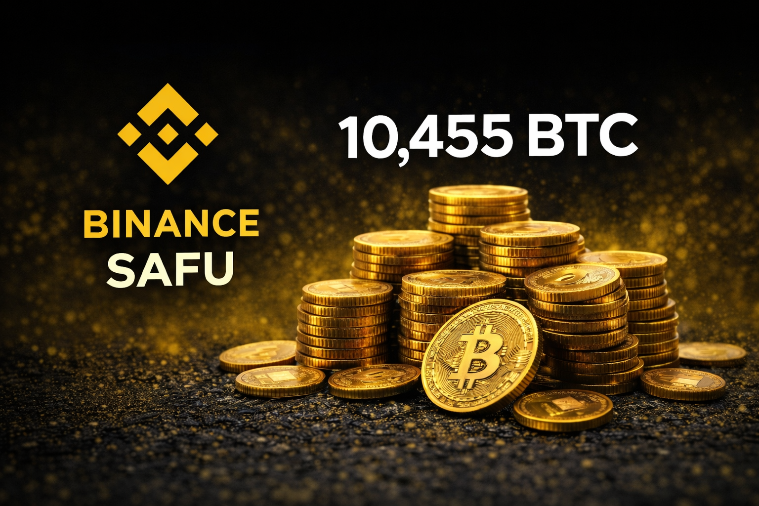 On-chain data from Arkham showing large Bitcoin transfers from Binance hot wallet to the Binance SAFU Fund address, including a 4,225 BTC transaction.