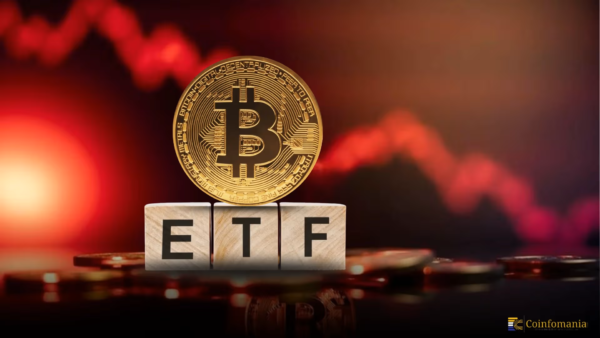 Διάγραμμα ροών US spot Bitcoin ETFs που δείχνει 5 συνεχόμενες εβδομάδες καθαρών εκροών ύψους -$315,8 εκατ., με ημερήσια εισροή +$88 εκατ. υπό την ηγεσία της BlackRock (IBIT).