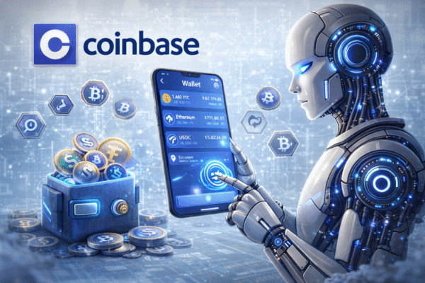 Coinbase launches AI agent wallets enabling autonomous on-chain payments and digital asset management.