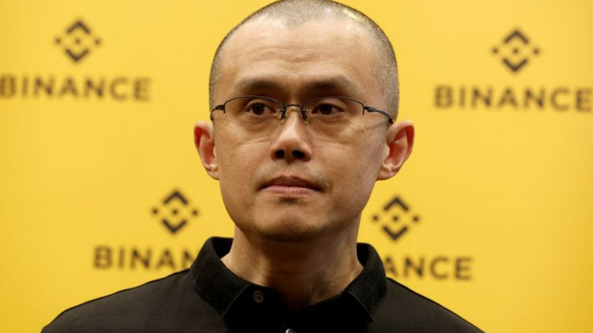 Changpeng Zhao (CZ), founder of Binance, speaking during an interview where he revealed selling his Shanghai apartment to buy Bitcoin.