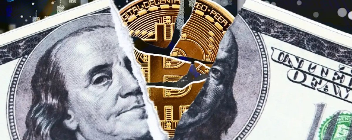 Αμερικανικό δολάριο μπροστά από χρηματιστηριακά γραφήματα με πτωτική τάση, καθώς η Wall Street καταγράφει ιστορικά bearish τοποθετήσεις στο USD