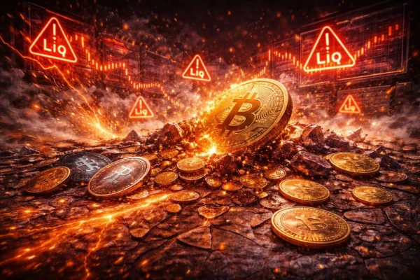 Μαζικά liquidations στην αγορά κρυπτονομισμάτων καθώς το Bitcoin πέφτει κάτω από τα 76.000 δολάρια και η συνολική κεφαλαιοποίηση χάνει πάνω από 1,6 τρισ. δολάρια