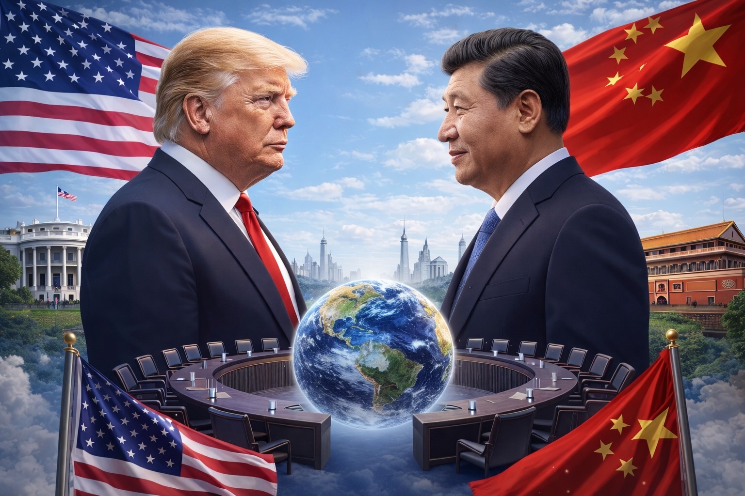 Donald Trump και Xi Jinping σε πιθανό summit αρχές Απριλίου με φόντο τις εντάσεις ΗΠΑ–Κίνας και τις παγκόσμιες αγορές