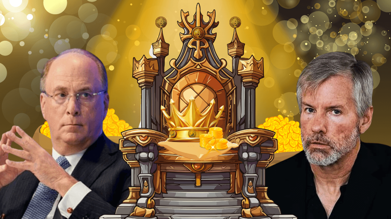 Διάγραμμα που συγκρίνει τα Bitcoin holdings της Strategy (MSTR) και του ETF IBIT της BlackRock, δείχνοντας ότι η εταιρεία του Michael Saylor πλησιάζει να ξεπεράσει το μεγαλύτερο Bitcoin ETF στον κόσμο σε συνολικά BTC.