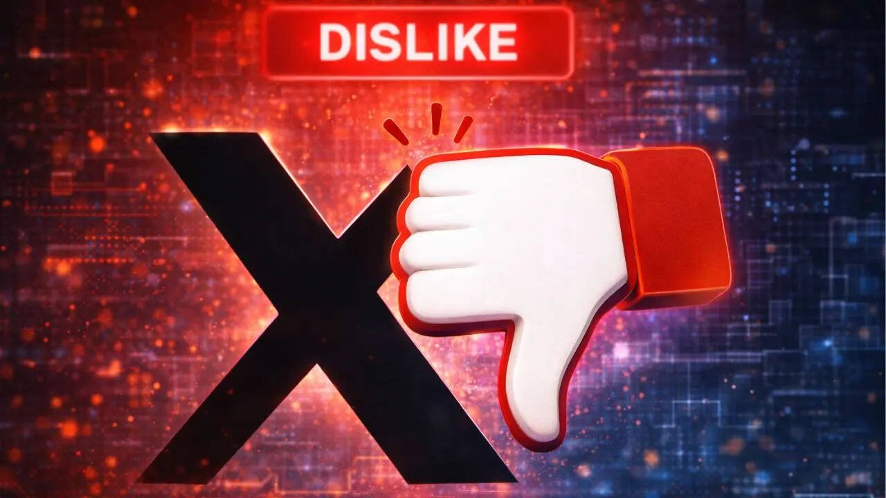 Στιγμιότυπο οθόνης από την πλατφόρμα X που απεικονίζει το νέο κουμπί Dislike (εικονίδιο αντίχειρα προς τα κάτω) δίπλα στο κουμπί Like σε απάντηση χρήστη, στο πλαίσιο της νέας λειτουργίας που ανακοίνωσε ο Nikita Bier.